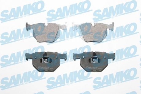 Тормозные колодки, дисковый тормоз (набор) SAMKO 5SP1477