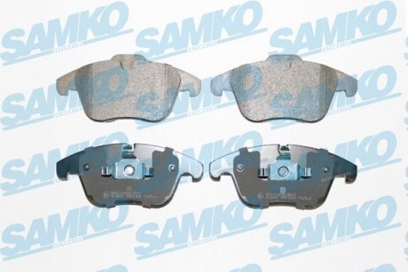 Тормозные колодки, дисковый тормоз (набор) SAMKO 5SP1486