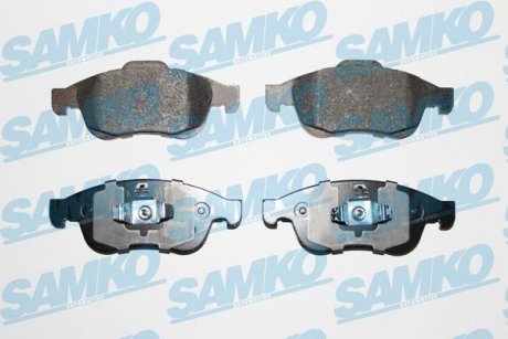Гальмівні колодки, дискове гальмо (набір) SAMKO 5SP1493