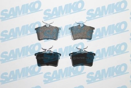 Тормозные колодки, дисковый тормоз (набор) SAMKO 5SP1500 (фото 1)