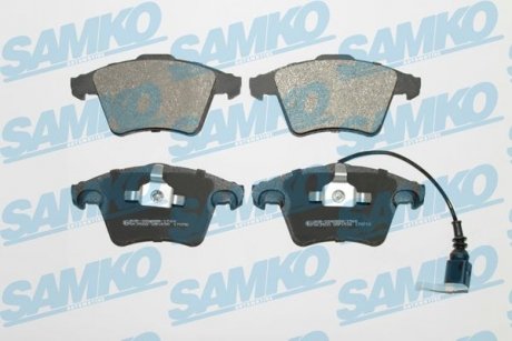 Тормозные колодки, дисковый тормоз (набор) SAMKO 5SP1536 (фото 1)