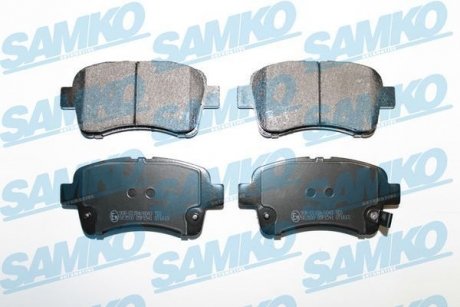 Тормозные колодки, дисковый тормоз (набор) SAMKO 5SP1541