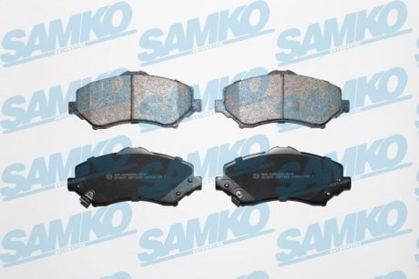 Тормозные колодки, дисковый тормоз (набор) SAMKO 5SP1549