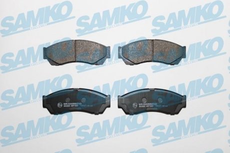 Комплект передних тормозных колодок. SAMKO 5SP1553 (фото 1)