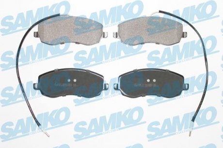 Тормозные колодки, дисковый тормоз (набор) SAMKO 5SP1557