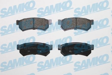 Гальмівні колодки, дискове гальмо (набір) SAMKO 5SP1564