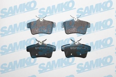 Тормозные колодки, дисковый тормоз (набор) SAMKO 5SP1567
