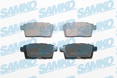 Гальмівні колодки, дискове гальмо (набір) SAMKO 5SP1572