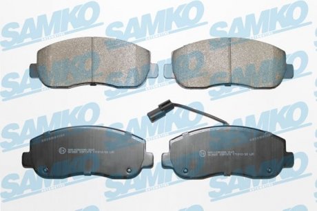 Тормозные колодки, дисковый тормоз (набор) SAMKO 5SP1579