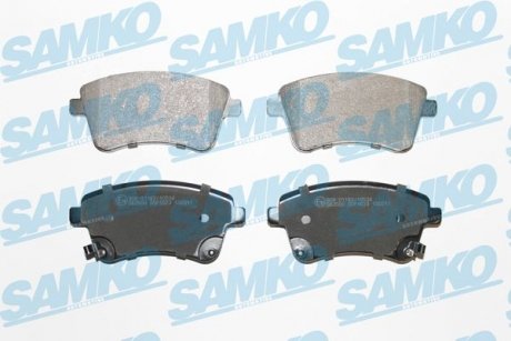 Тормозные колодки, дисковый тормоз (набор) SAMKO 5SP1623