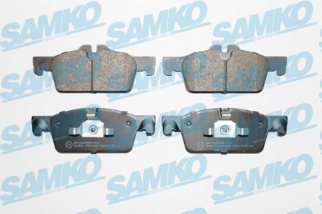 Гальмівні колодки, дискове гальмо (набір) SAMKO 5SP1626