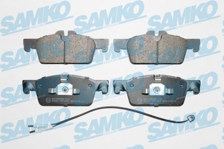 Гальмівні колодки, дискове гальмо (набір) SAMKO 5SP1626A