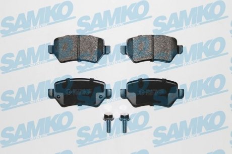 Тормозные колодки, дисковый тормоз (набор) SAMKO 5SP1650