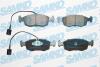 Тормозные колодки, дисковый тормоз (набор) SAMKO 5SP1653 (фото 1)