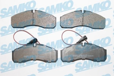 Тормозные колодки, дисковый тормоз (набор) SAMKO 5SP1664