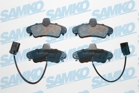 Тормозные колодки, дисковый тормоз (набор) SAMKO 5SP1668