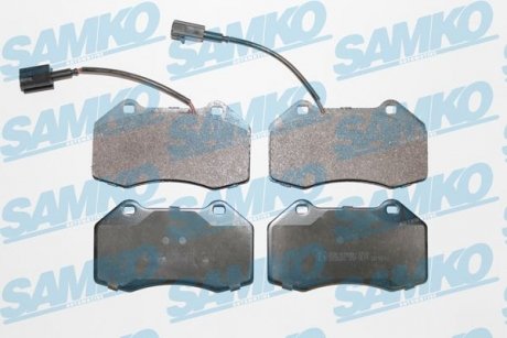 Тормозные колодки, дисковый тормоз (набор) SAMKO 5SP1671 (фото 1)