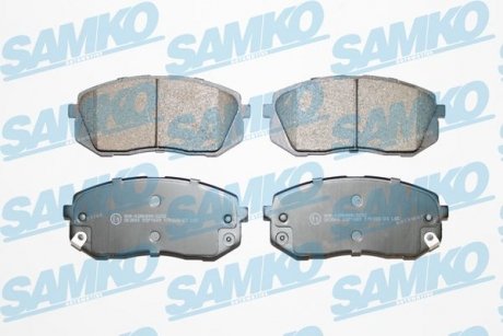 Тормозные колодки, дисковый тормоз (набор) SAMKO 5SP1689