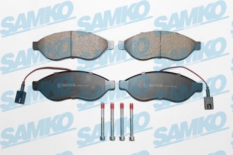 Колодки тормозные, дисковые SAMKO 5SP1698