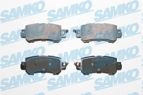 Тормозные колодки SAMKO 5SP1756 (фото 1)