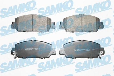 Колодки гальмівні HR-V SAMKO 5SP1886 (фото 1)