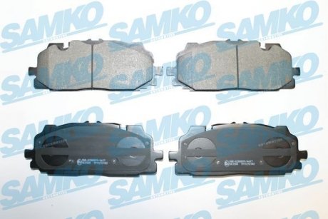 Комплект гальмівних колодок SAMKO 5SP2102 (фото 1)
