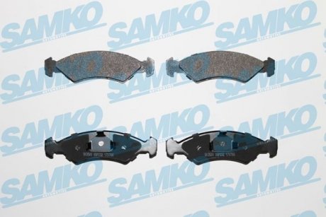 Гальмівні колодки, дискове гальмо (набір) SAMKO 5SP232