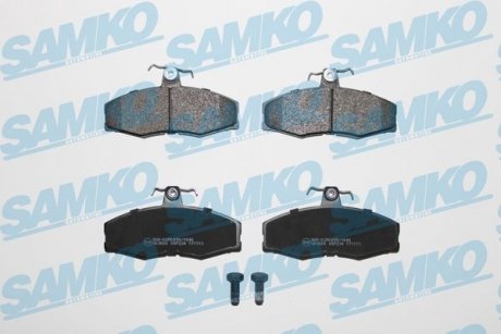 Тормозные колодки, дисковый тормоз (набор) SAMKO 5SP234 (фото 1)