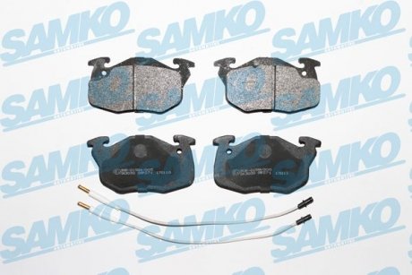 Тормозные колодки, дисковый тормоз (набор) SAMKO 5SP271