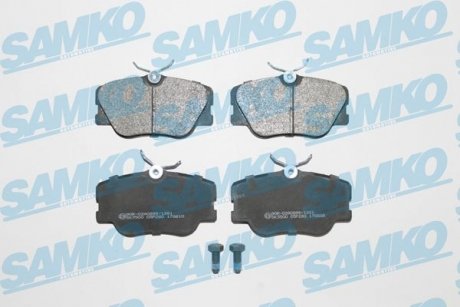 Тормозные колодки, дисковый тормоз (набор) SAMKO 5SP280 (фото 1)