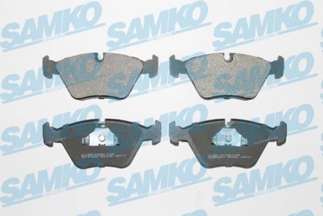 Тормозные колодки, дисковый тормоз (набор) SAMKO 5SP296