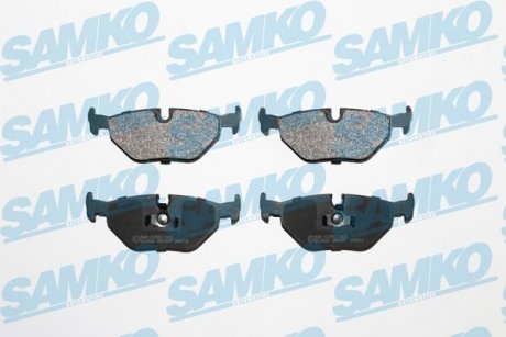 Тормозные колодки, дисковый тормоз (набор) SAMKO 5SP297