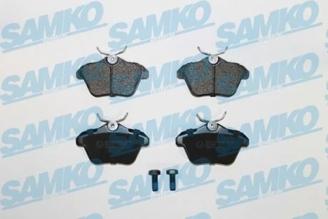 Гальмівні колодки, дискове гальмо (набір) SAMKO 5SP298