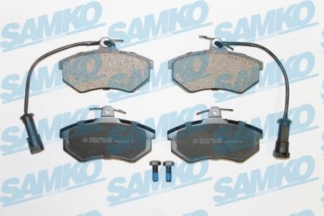 Тормозные колодки, дисковый тормоз (набор) SAMKO 5SP300