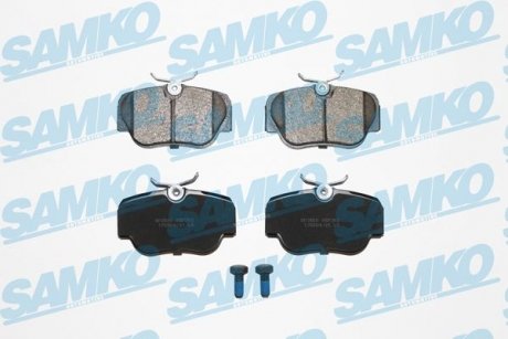 Тормозные колодки, дисковый тормоз (набор) SAMKO 5SP302