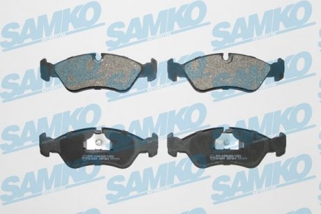 Тормозные колодки, дисковый тормоз (набор) SAMKO 5SP304