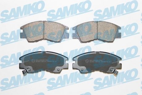 Тормозные колодки, дисковый тормоз (набор) SAMKO 5SP315