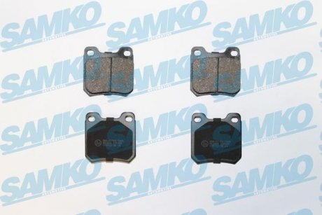 Тормозные колодки, дисковый тормоз (набор) SAMKO 5SP334