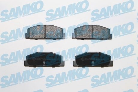 Тормозные колодки, дисковый тормоз (набор) SAMKO 5SP336 (фото 1)