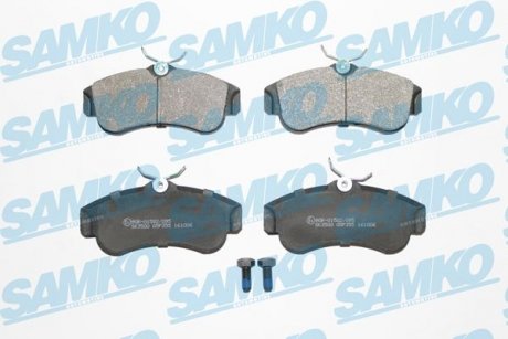 Тормозные колодки, дисковый тормоз (набор) SAMKO 5SP355