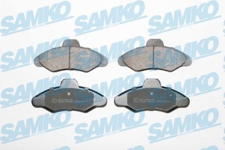 Тормозные колодки, дисковый тормоз (набор) SAMKO 5SP383