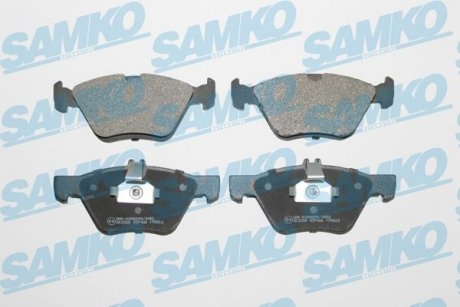 Тормозные колодки, дисковый тормоз (набор) SAMKO 5SP406