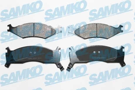 Тормозные колодки, дисковый тормоз (набор) SAMKO 5SP426 (фото 1)