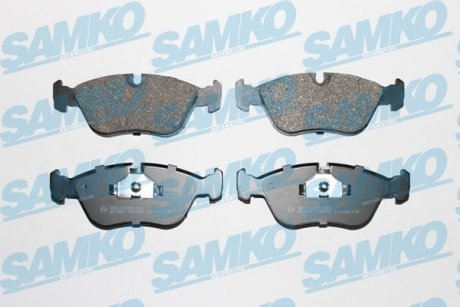 Тормозные колодки, дисковый тормоз (набор) SAMKO 5SP436