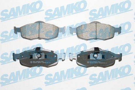 Тормозные колодки, дисковый тормоз (набор) SAMKO 5SP471