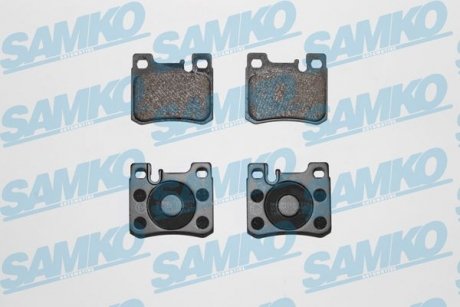 Тормозные колодки, дисковый тормоз (набор) SAMKO 5SP485