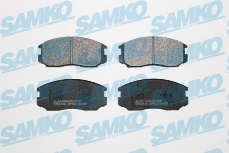 Тормозные колодки, дисковый тормоз (набор) SAMKO 5SP502
