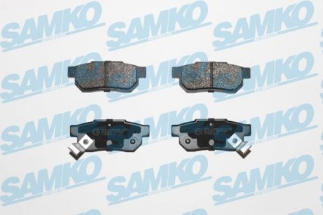 Тормозные колодки, дисковый тормоз (набор) SAMKO 5SP506 (фото 1)