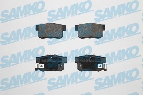 Тормозные колодки, дисковый тормоз (набор) SAMKO 5SP508