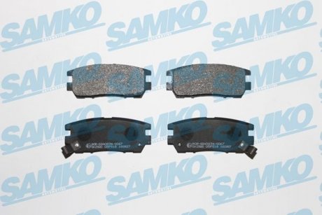 Тормозные колодки, дисковый тормоз (набор) SAMKO 5SP518